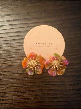 NEW Serefina Multicolor Flower Earrings